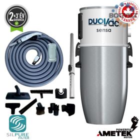   DUOVAC SENSA SEN-260I 1690W KÖZPONTI PORSZÍVÓ + LUXUS TAKARÍTÓ KÉSZLET