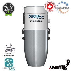 DUOVAC SYMPHONIA BYPASS SYM-150I 1690W KÖZPONTI PORSZÍVÓ