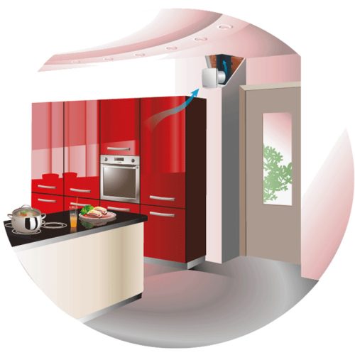 VENTS 100 LDATH ARANY FALI AXIÁLIS VENTILÁTOR