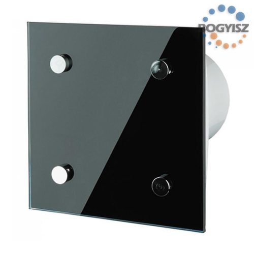 VENTS 100 MODERN T BLACK DEKORATÍV FALI AXIÁLIS VENTILÁTOR