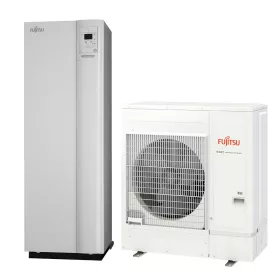   FUJITSU WATERSTAGE COMFORT WGYA100ML3 / WOYA100KLT OSZTOTT LEVEGŐ-VÍZ HŐSZIVATTYÚ BEÉPÍTETT HMV TÁROLÓVAL  / 10 KW / R32
