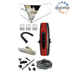   AEG OXYGEN ZCV855 1625W KÖZPONTI PORSZÍVÓ + 3 CSATLAKOZÓS SZERELŐCSOMAG + STANDARD TAKARÍTÓ KÉSZLET